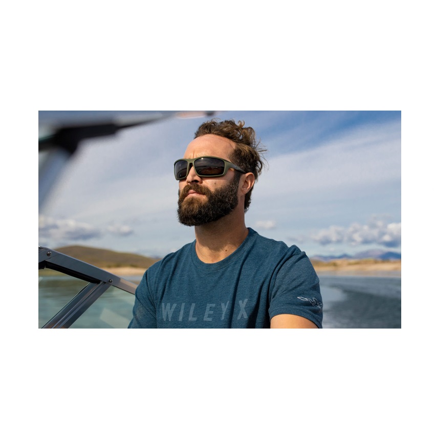 Επιχειρησιακά Γυαλιά WX Grid Captivate Polarized Grey (Matte Utility Green) της Wiley X WIL77606 trazeras|WIL77606
