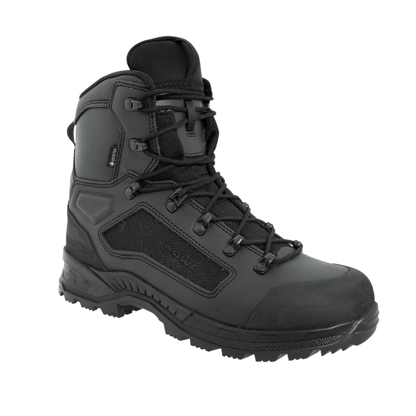 Επιχειρησιακά Αδιάβροχα Άρβυλα Breacher GTX Mid Wide Insert, Mid 7'' (Black) της Lowa SRS71502 trazeras|SRS71502