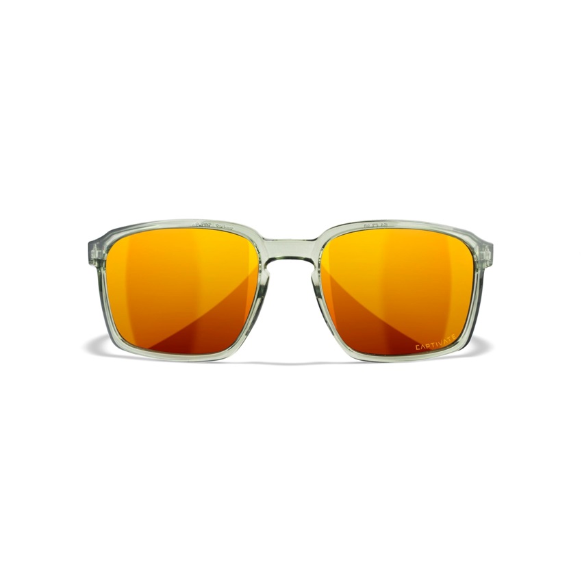 Γυαλιά WX Alfa Captivate Polarized Bronze Mirror (Gloss Crystal Light Olive/Grey) της Wiley X WIL77613 trazeras|WIL77613