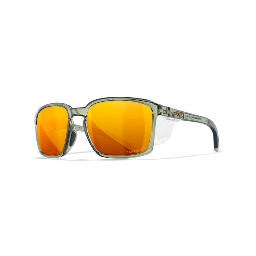 Γυαλιά WX Alfa Captivate Polarized Bronze Mirror (Gloss Crystal Light Olive/Grey) της Wiley X WIL77613 trazeras|WIL77613