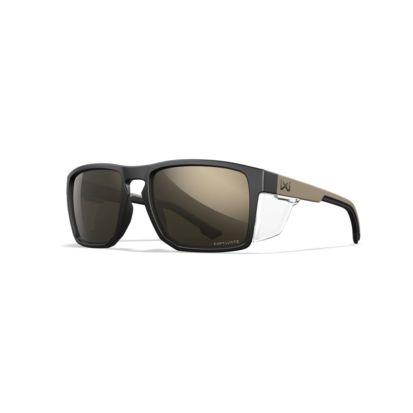 Επιχειρησιακά Γυαλιά WX Founder Captivate Tungsten Mirror (Matte Black/Tan) της Wiley X WIL77639 trazeras|WIL77639