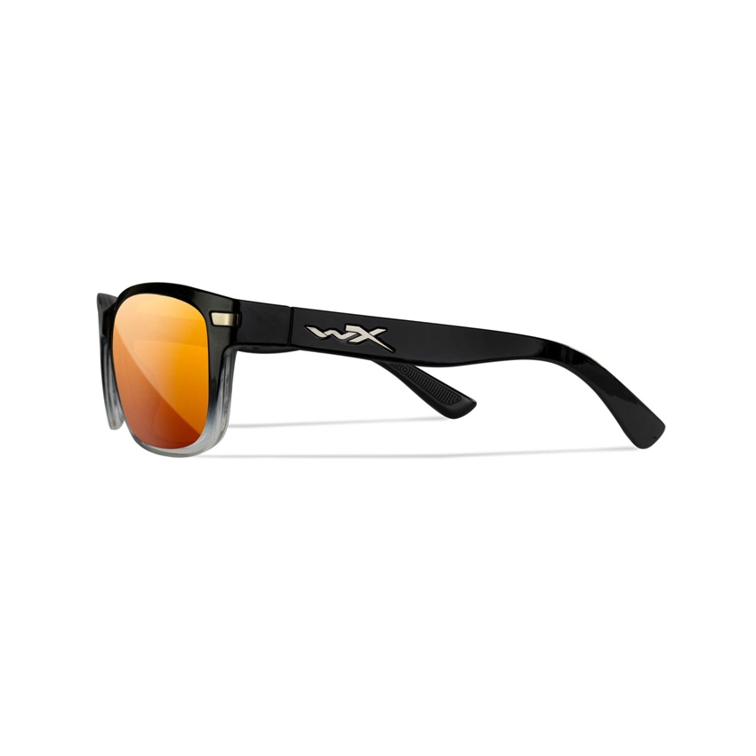 Γυαλιά WX Helix Captivate Polarized Bronze Mirror (Gloss Black Fade to Clear Crystal) της Wiley X WIL77652 trazeras|WIL77652