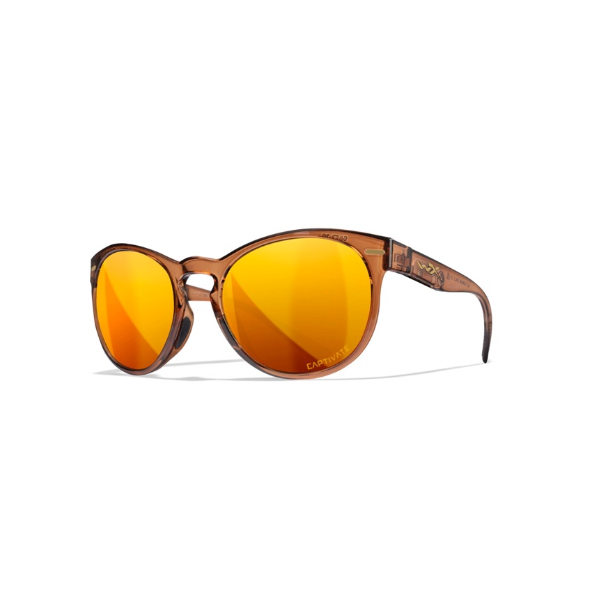Γυαλιά WX Covert Captivate Polarized Bronze Mirror (Crystal Rootbeer) της Wiley X WIL77653 trazeras|WIL77653