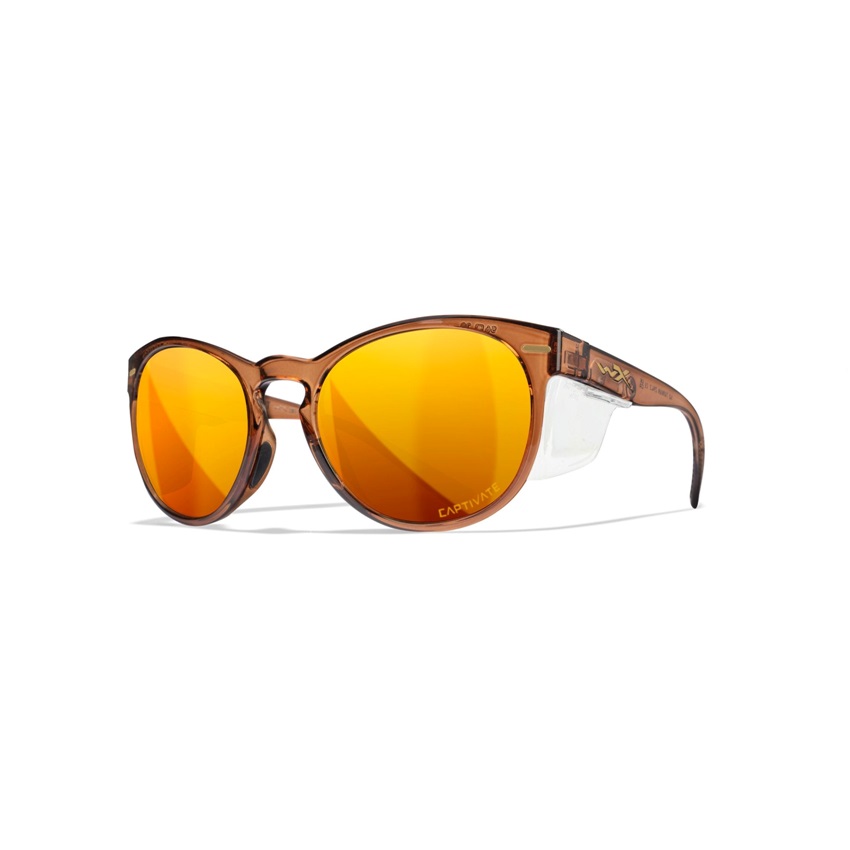 Γυαλιά WX Covert Captivate Polarized Bronze Mirror (Crystal Rootbeer) της Wiley X WIL77653 trazeras|WIL77653