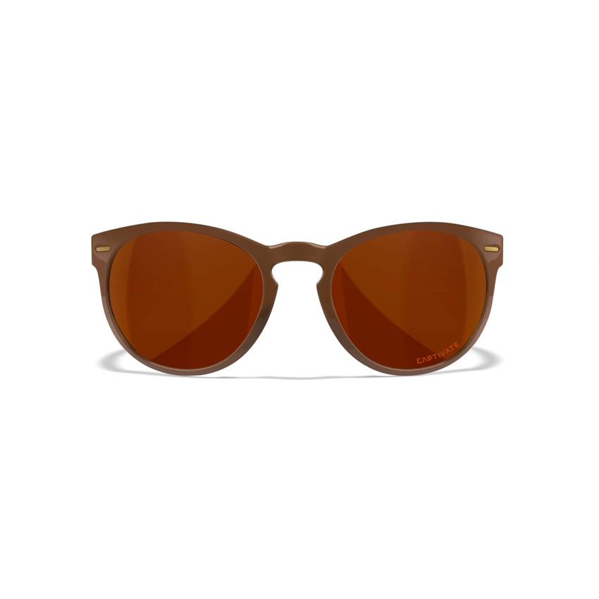 Γυαλιά WX Covert Captivate Polarized Copper (Gloss Coffee/Crystal Brown) της Wiley X WIL77655 trazeras|WIL77655