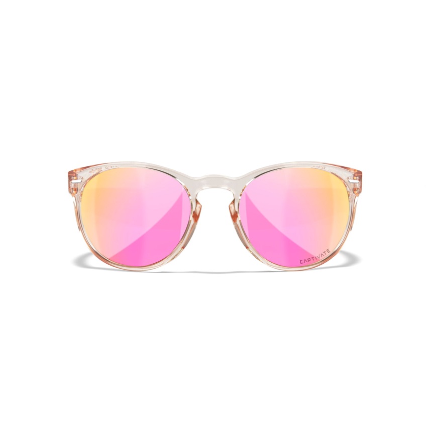 Γυαλιά WX Covert Captivate Polarized Rose Gold Mirror (Gloss Crystal Blush) της Wiley X WIL77656 trazeras|WIL77656
