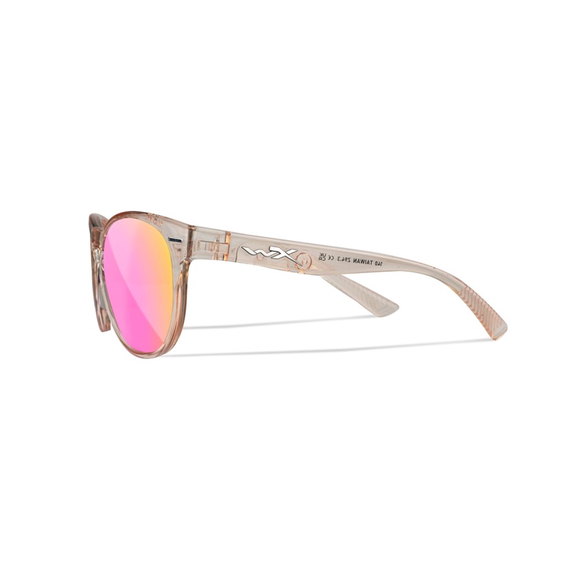Γυαλιά WX Covert Captivate Polarized Rose Gold Mirror (Gloss Crystal Blush) της Wiley X WIL77656 trazeras|WIL77656