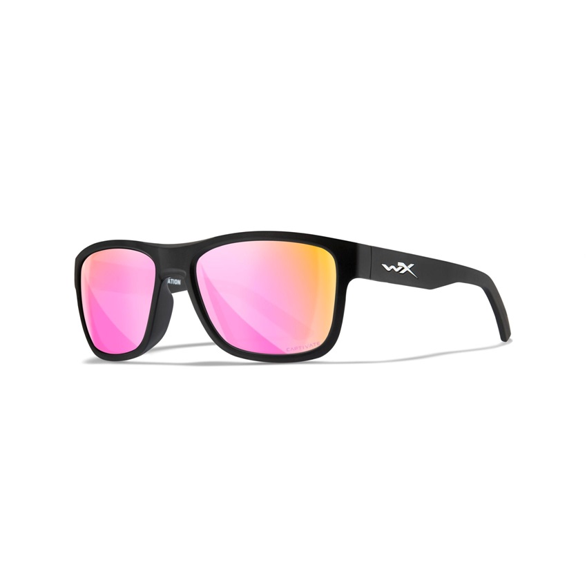Γυαλιά WX Ovation Captivate Polarized Rose Gold Mirror (Matte Black) της Wiley X WIL77661 trazeras|WIL77661