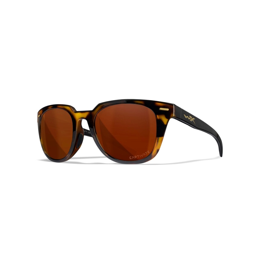 Γυαλιά WX Ultra Captivate Polarized Copper (Gloss Demi Brown/Gloss Black) της Wiley X WIL77665 trazeras|WIL77665