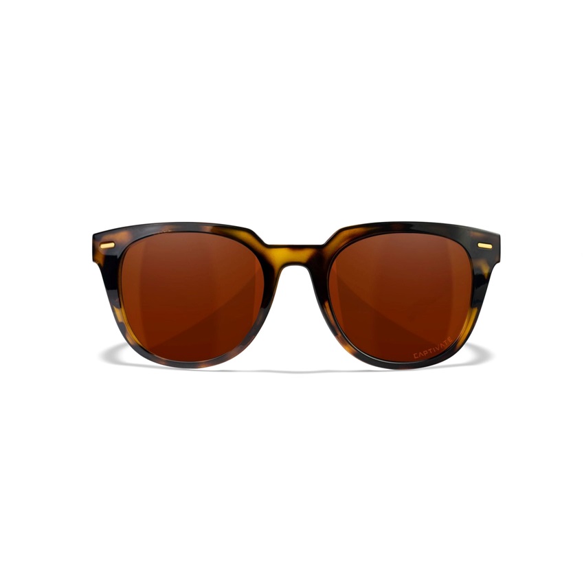 Γυαλιά WX Ultra Captivate Polarized Copper (Gloss Demi Brown/Gloss Black) της Wiley X WIL77665 trazeras|WIL77665