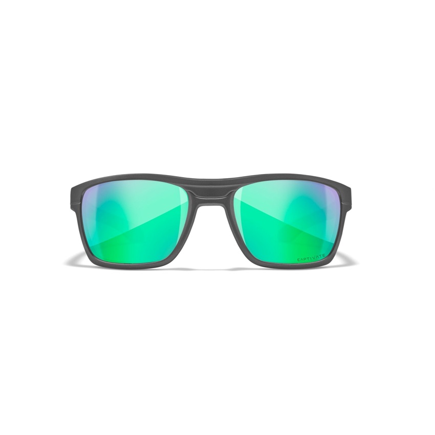 Επιχειρησιακά Γυαλιά WX Kingpin Captivate Polarized Green Mirror (Matte Graphite) της Wiley X WIL77676 trazeras|WIL77676