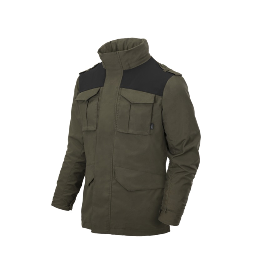 Χειμερινό Τζάκετ Covert M65 (Taiga Green / Black) της Helikon-Tex LIK77758 trazeras|LIK77758
