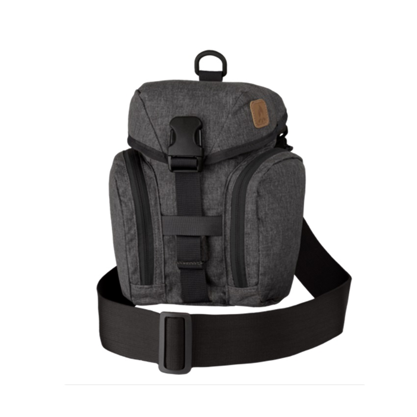 Τσαντάκι Ώμου Essential Kitbag Nylon Polyester Blend 2,5L (Melange Black / Grey) της Helikon-Tex LIK77934 trazeras|LIK77934