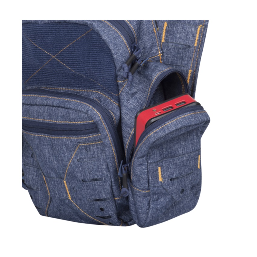 Τσαντάκι Ώμου Χιαστί EDC Side Bag Nylon Polyester Blend 11L (Melange Black / Grey) της Helikon-Tex LIK77937 trazeras|LIK77937