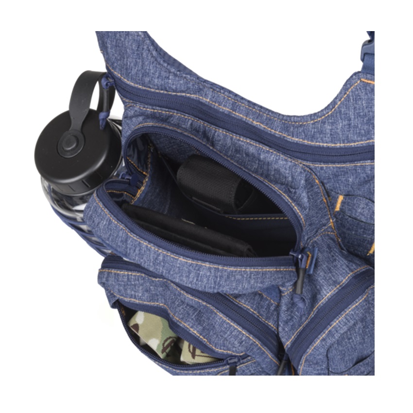 Τσαντάκι Ώμου Χιαστί EDC Side Bag Nylon Polyester Blend 11L (Melange Black / Grey) της Helikon-Tex LIK77937 trazeras|LIK77937